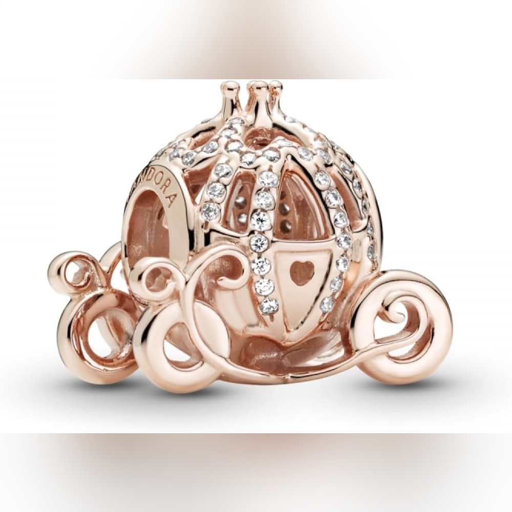 Pandora Disney Cinderella Sparkling Carriage Charm